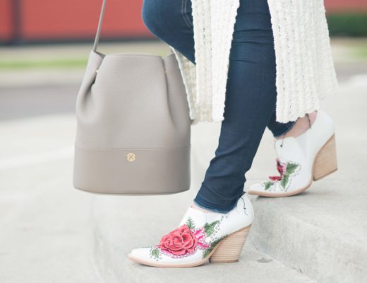 bucket bag styling