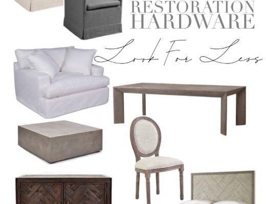 restoration hardware look alikes