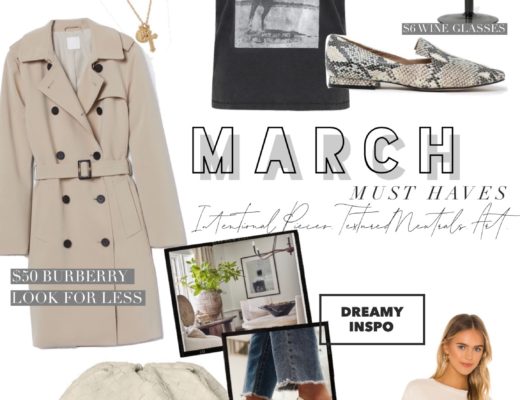 March Must Haves