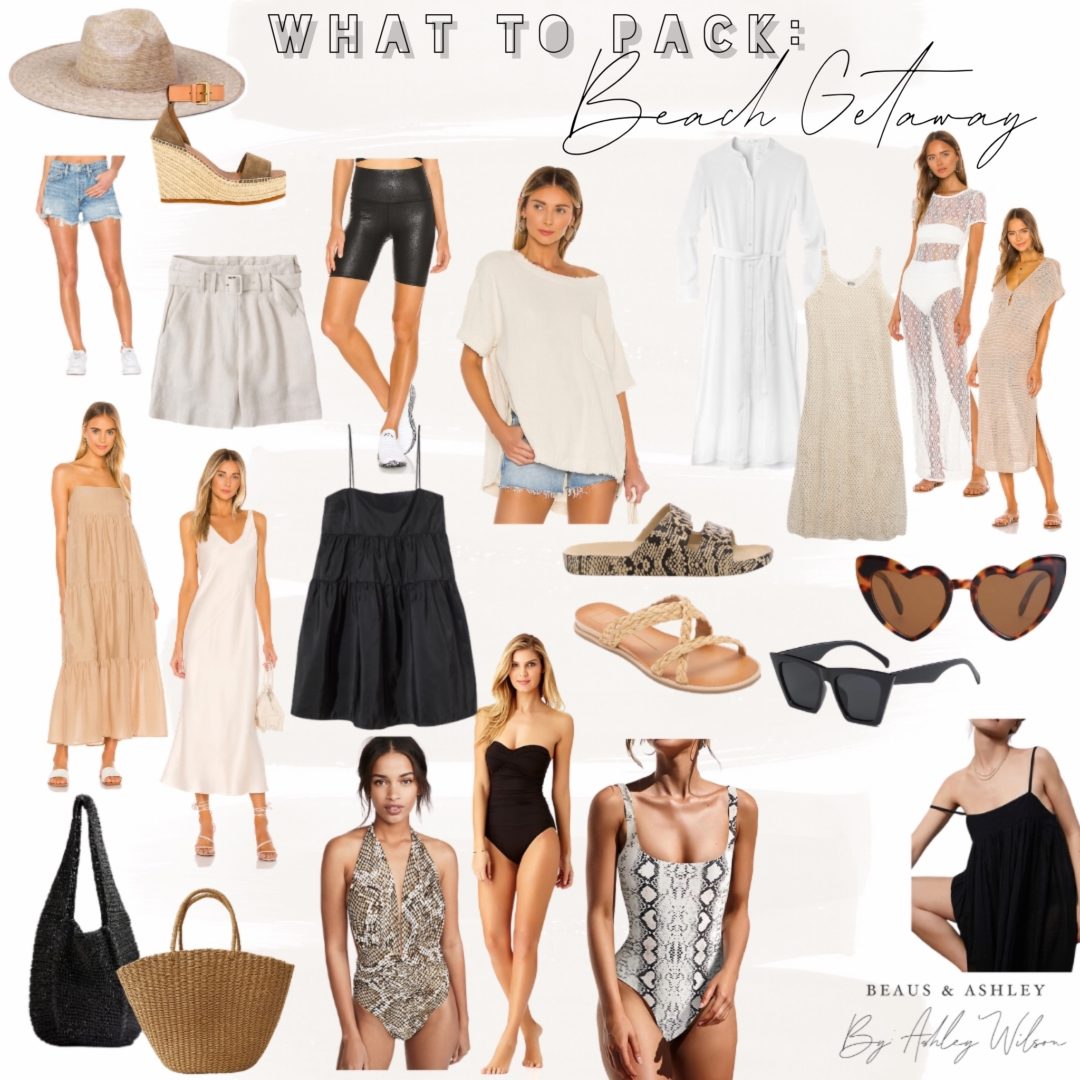 what to pack for beach vaca