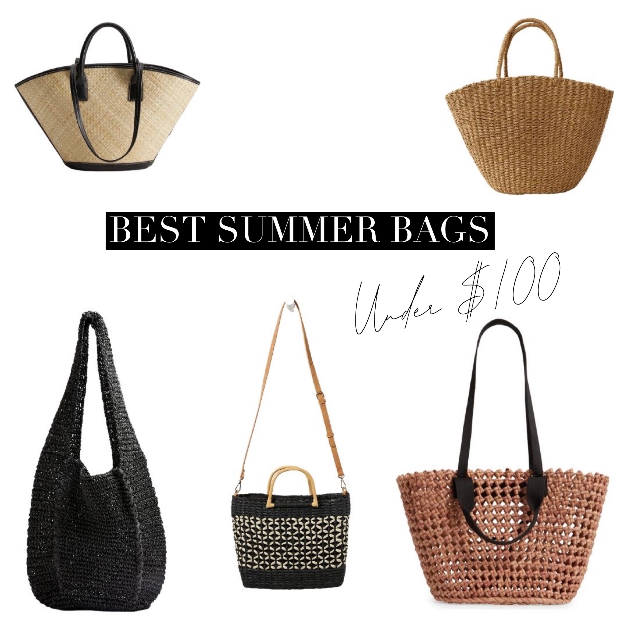 Best Summer Bags Under $100 – Beaus and Ashley