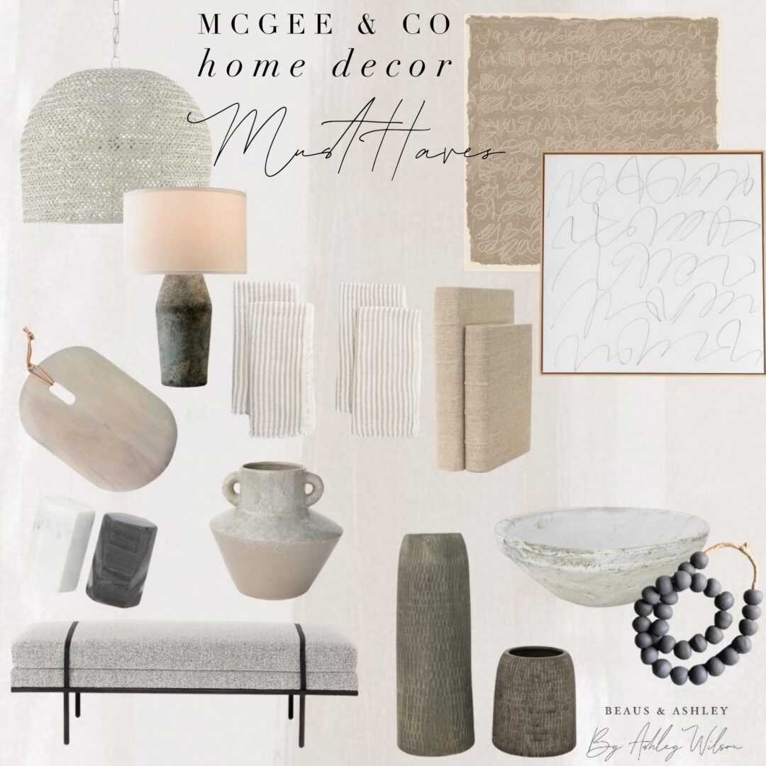 Mcgee & Co New Arrival Home Decor Must Haves Beaus and Ashley