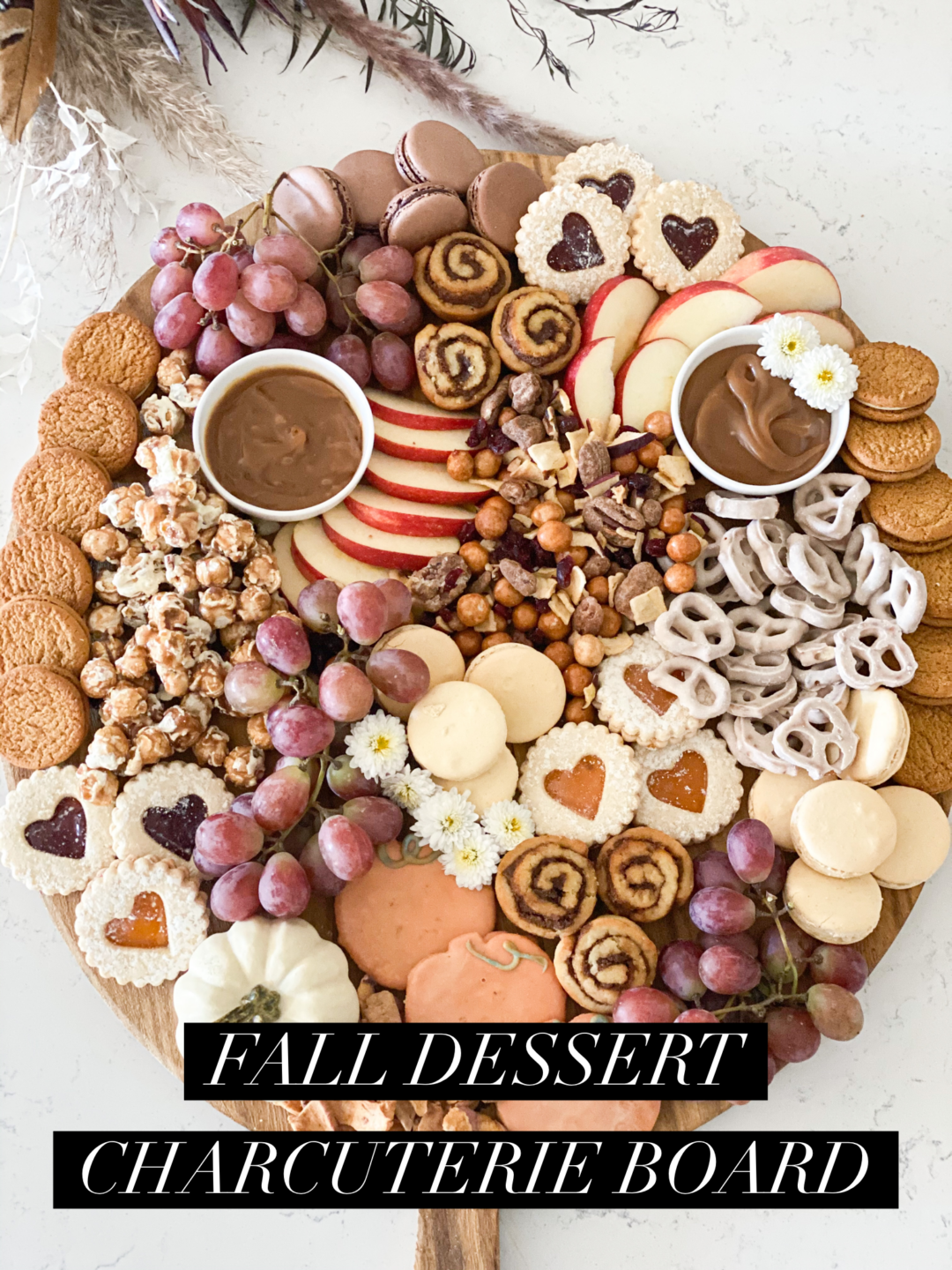 fall dessert charcuterie board